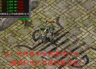 在1.95传奇中如何通过打怪、摆摊和挖矿快速积累财富? 在1.95传奇中如何通过打怪、摆摊和挖矿快速积累财富?