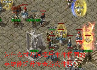 ΪʲôƼѡ뱾ͬӢϷ飿