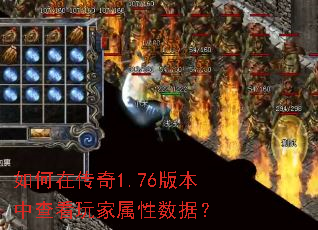 如何在传奇1.76版本中查看玩家属性数据? 如何在传奇1.76版本中查看玩家属性数据?