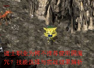 道士职业为何不推荐使用困魔咒?技能选择与实战效果解析 道士职业为何不推荐使用困魔咒?技能选择与实战效果解析