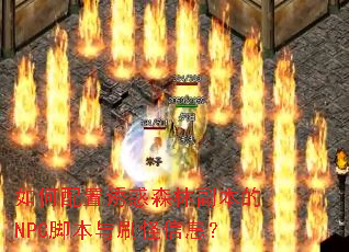 如何配置诱惑森林副本的NPC脚本与刷怪信息? 如何配置诱惑森林副本的NPC脚本与刷怪信息?