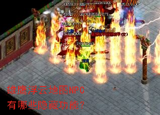 雄鹰浮云地图NPC有哪些隐藏功能? 雄鹰浮云地图NPC有哪些隐藏功能?
