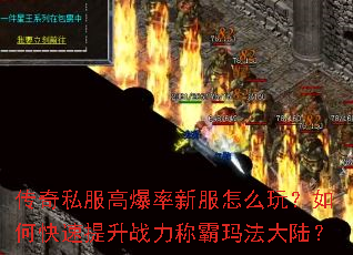 传奇私服高爆率新服怎么玩?如何快速提升战力称霸玛法大陆? 传奇私服高爆率新服怎么玩?如何快速提升战力称霸玛法大陆?
