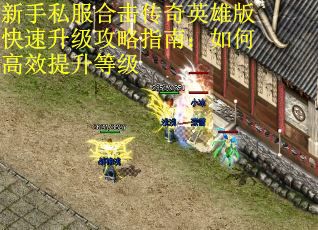 新手私服合击传奇英雄版快速升级攻略指南：如何高效提升等级