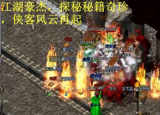 江湖豪杰，探秘秘籍奇珍，侠客风云再起