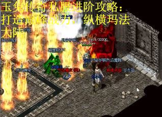 玉兔传奇私服进阶攻略：打造巅峰战力，纵横玛法大陆