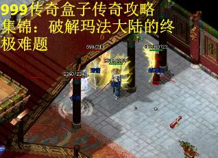 999传奇盒子传奇攻略集锦：破解玛法大陆的终极难题