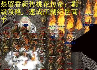楚留香新传桃花传奇：刷级攻略，速成江湖绝世高手