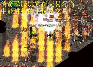 传奇私服玩家在交易行当中能进行的不仅是交易