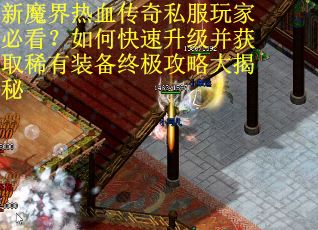 新魔界热血传奇私服玩家必看？如何快速升级并获取稀有装备终极攻略大揭秘