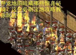 神龙地图暗藏哪些惊喜秘境？这份必刷宝地攻略教你玩转传奇