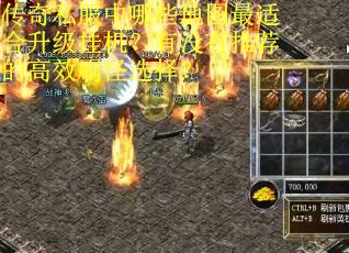 传奇私服中哪些地图最适合升级挂机？有没有推荐的高效刷怪选择？