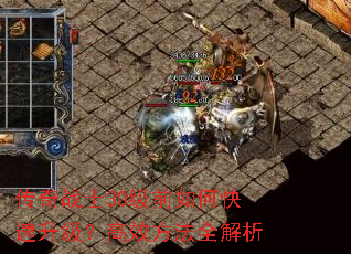 传奇战士30级前如何快速升级?高效方法全解析 传奇战士30级前如何快速升级?高效方法全解析