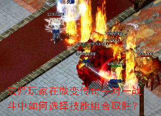 法师玩家在微变传奇一对一战斗中如何选择技能组合取胜? 法师玩家在微变传奇一对一战斗中如何选择技能组合取胜?