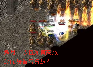 狐月山队伍如何高效分配装备与资源? 狐月山队伍如何高效分配装备与资源?