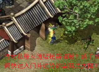 传奇私服互通版秘籍揭秘?新手如何快速入门并进阶称霸玛法大陆? 传奇私服互通版秘籍揭秘?新手如何快速入门并进阶称霸玛法大陆?