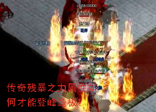 传奇残暴之力属性如何才能登峰造极? 传奇残暴之力属性如何才能登峰造极?