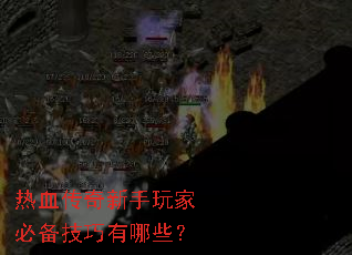 热血传奇新手玩家必备技巧有哪些? 热血传奇新手玩家必备技巧有哪些?