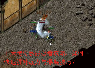 十大传奇私服必看攻略,如何快速提升战力与爆装技巧? 十大传奇私服必看攻略,如何快速提升战力与爆装技巧?