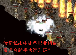 传奇私服中哪些职业组合最适合新手快速升级? 传奇私服中哪些职业组合最适合新手快速升级?