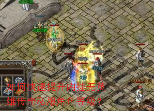 如何快速提升内挂无英雄传奇私服角色等级? 如何快速提升内挂无英雄传奇私服角色等级?