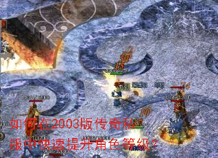 如何在2003版传奇私服中快速提升角色等级? 如何在2003版传奇私服中快速提升角色等级?